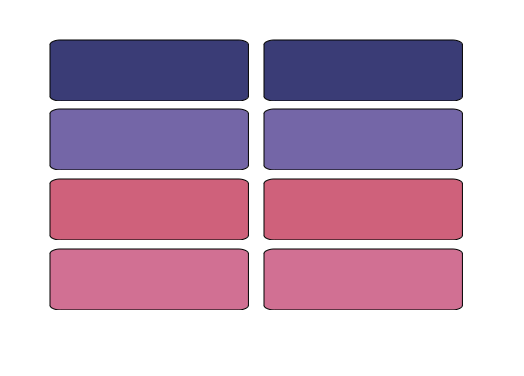 Berry Blossom Medium Name Stickers